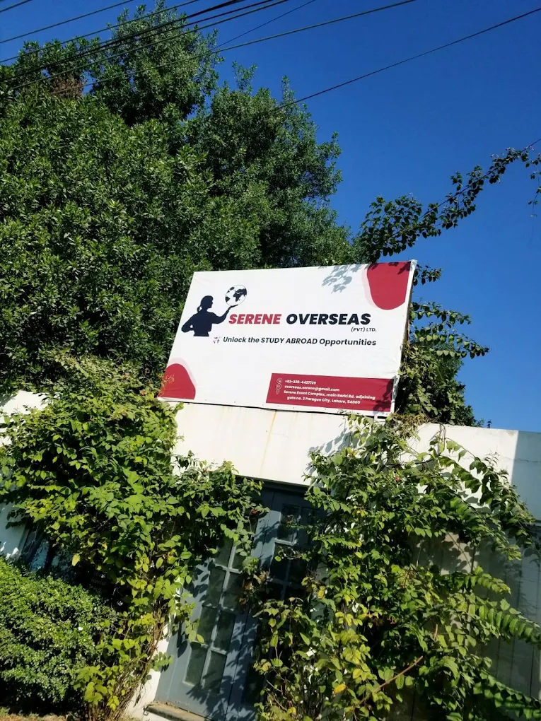 Serene Overseas office in Paragon City, Lahore